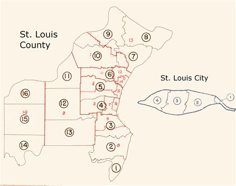 1950 Census Enumeration Districts - St. Louis Genealogical Society