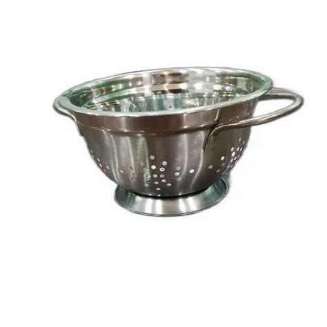 Stainless Steel Colander - 30 Cm 202 Stainless Steel Colander ...