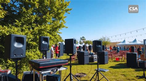 Outdoor Sound System Installation by CSA Indonesia - CSA #1 AVL System ...
