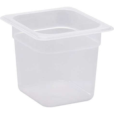 Δοχείο αποθήκευσης PP GN 1/6 15 εκ, CamWare Cambro Διάφανο