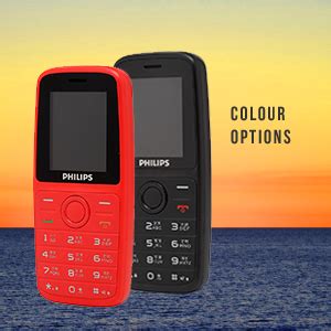 Philips Xenium E108 Dual SIM Mobile Phone-Black : Amazon.in: Electronics