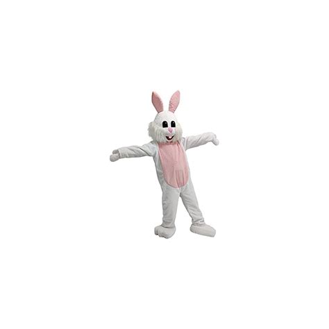 Plush White Rabbit Mascot Costume Cute Unisex Animal | Ubuy India