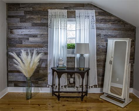 Dark Wood Panel Accent Wall at Stanley Musso blog