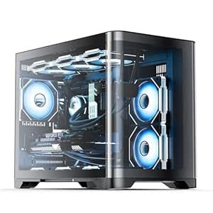 Amazon.in: Buy ALKETRON - IceCube-T100 - Mid-Tower Computer Case/Gaming ...