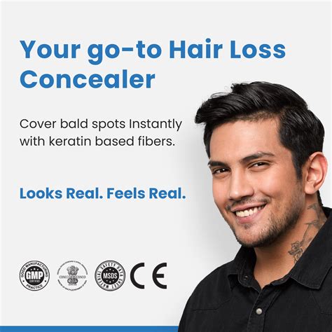 HairBOLD HAIR LOSS CONCEALER 27g (Natural Black)