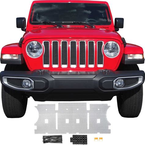 Custom Grill Mesh Kits for Jeep Vehicles by customcargrills.com