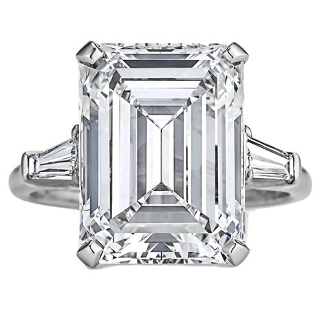 harry winston emerald cut engagement ring price