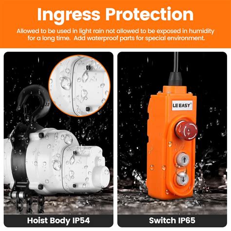 ANBULL 2200lbs FEC Chain Electric Lift Hoist Single India | Ubuy