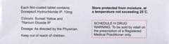Donep 10 MG Tablet (15): Uses, Side Effects, Price & Dosage | PharmEasy