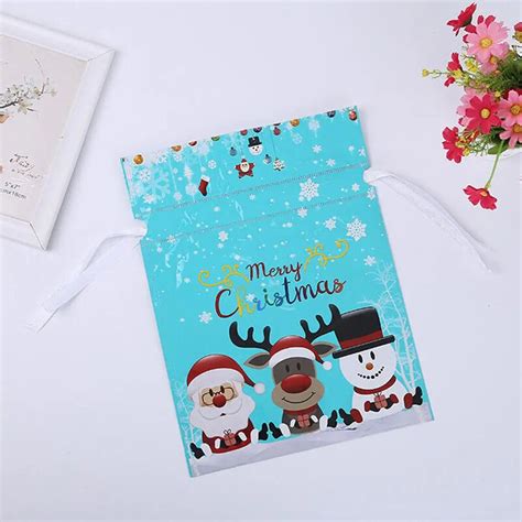 Drawstring Gift Wrapping Bags 5Pcs