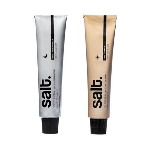 Buy Salt Saffron Day & Dusk Night Duo Toothpaste Combo | Soothing Gums ...