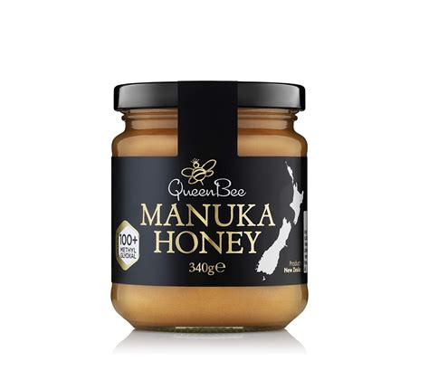 100+ MGO Genuine Monofloral Manuka Honey (340g) from New Zealand - Healing Properties - Queen ...