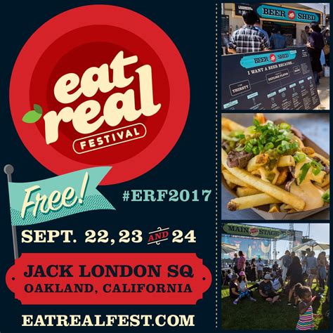 Eat Real Festival: September 22-24 in Jack London Square, Oakland ...