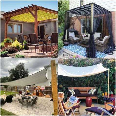 25 Cheap DIY Sun Shade Ideas for Your Patio