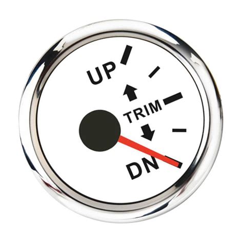⚡️Buy Max Boat Trim Gauge Outboard Engine Trim Tilt Gauge Right Display ...