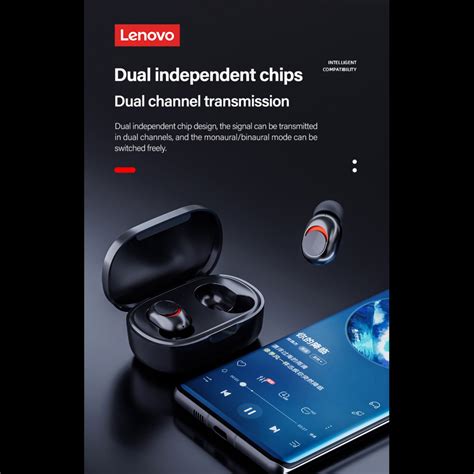 Bluetooth slusalice Lenovo Thinkplus LivePods PD1X Airpods crne - Mob-Shop
