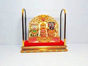 Buy Lord Jagannath, Lord Balabhadra and Maa Subhadra Idols Crafted in ...