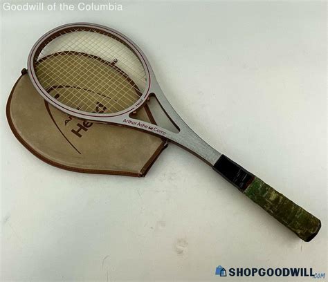 Vintage Amf Head Arthur Ashe Competition 2 Tennis Racket With Cover ...