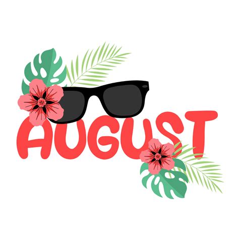 Free August Border Clipart Template to Edit Online