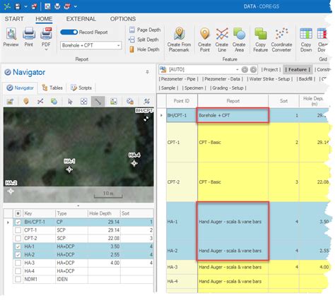 Report Data Items 的图像结果