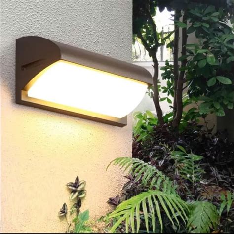 ONIT 12 Watts LED Gate Pillar Boundary Light Outdoor Bulkhead ...