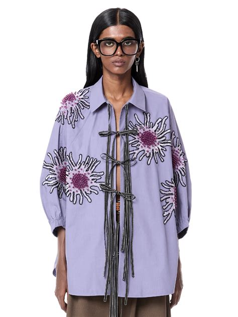 Handcrafted Luminous Batwing Shirt – Dhruv Kapoor