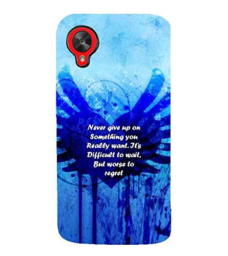For LG Nexus 5 : LG Google Nexus 5 motivational Printed Cell Phone ...