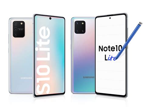 Samsung svela il piano aggiornamenti per Galaxy S10 Lite e Note 10 Lite
