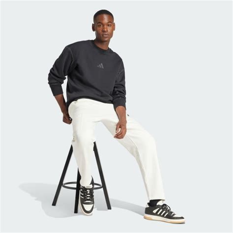 adidas ALL SZN Fleece Graphic Sweatshirt - Black | adidas India
