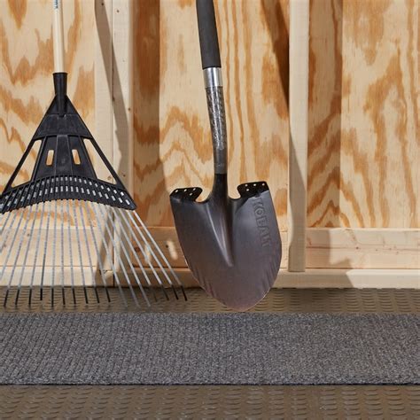 Tenex 2-ft x 5-ft Pepper Polyester Rectangular Indoor Runner Mat ...