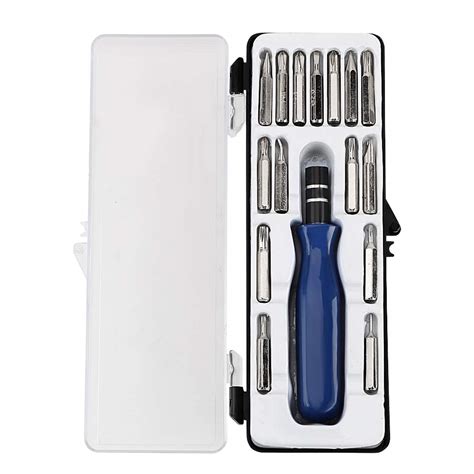 16 in 1 Screwdriver Set Magnetic Tip Mobile Phone Repair Tool : Amazon ...