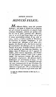 lettere d incarico l ottavio di m minucio felice recato in lingua italiana e lettere d incarico l ottavio di m minucio felice recato in lingua italiana e