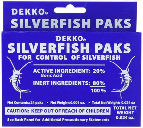 Dekko Silverfish Packs-1 Box : Amazon.in: Garden & Outdoors