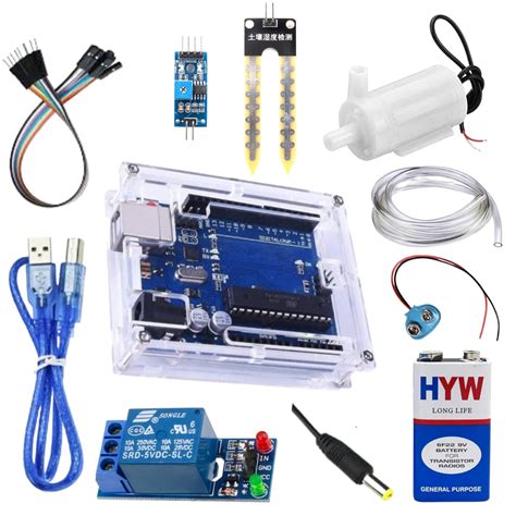 Soil Moisture Sensor Kit Automatic Watering System Manager with Mini ...