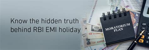 Know the hidden truth behind RBI EMI holiday | India Consumer