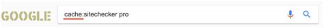 Google Cache: Praktische gebruikshandleiding | Sitechecker ᐈ