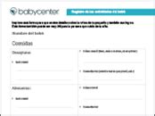 Horarios para bebés de 9 a 10 meses | BabyCenter