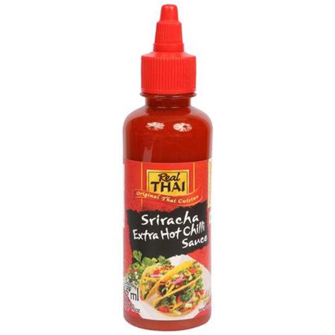 REAL THAI Sriracha Extra Hot Chilli Sauce, 235 ml Pet Bottle – Fetch N Buy