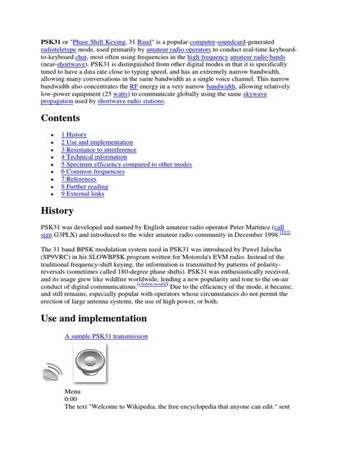 Image result for PSK31 Tutorial