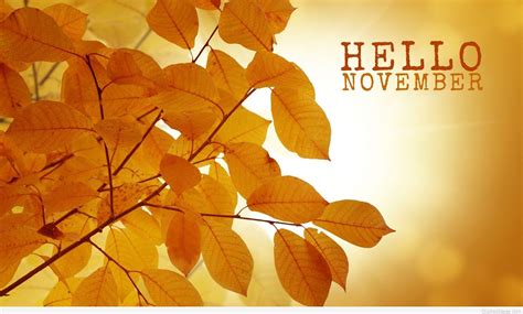 Hello November Wallpapers - Top Free Hello November Backgrounds ...