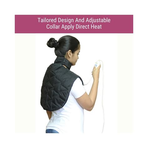 SandPuppy Cerviwrap 230V (Electric FIR Heating Pad for Back, Neck ...