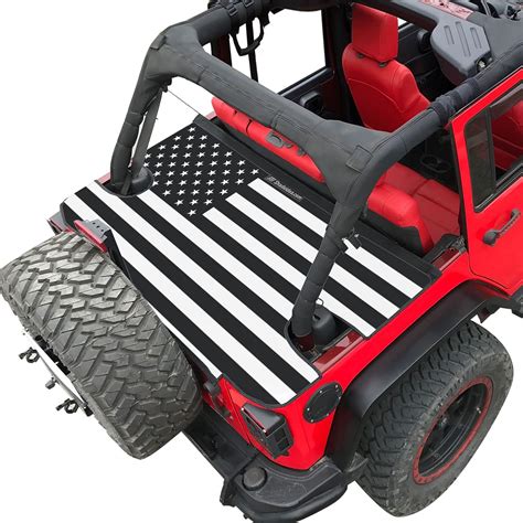 Amazon.com: Shadeidea JK Cargo Cover Compatible with Jeep Wrangler ...