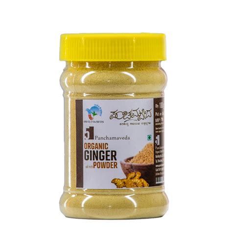 Panchamaveda Organic Ginger Powder 100gm | Panchamaveda