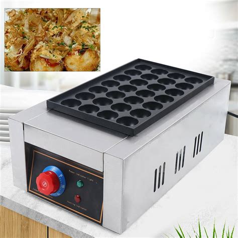 YIYIBYUS Electric Takoyaki Maker with 28 Holes - Non-stick India | Ubuy