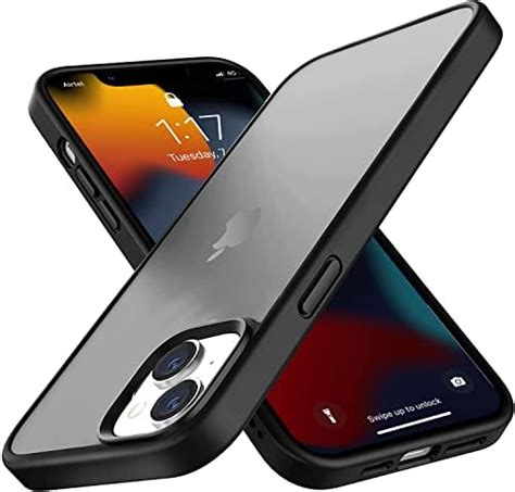 EGOTUDE Ultra Hybrid Matte Frosted Translucent Back Cover Case for ...