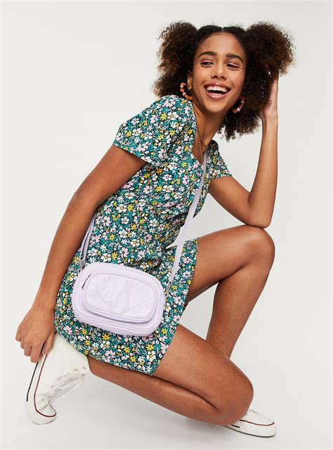 Buy Women Printed Sqaure Neck A-line Dress Online at just Rs. 699.0 ...