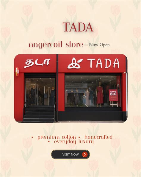 TADA-Experience the Perfect Blend of Quality and Comfort.SHOP NOW