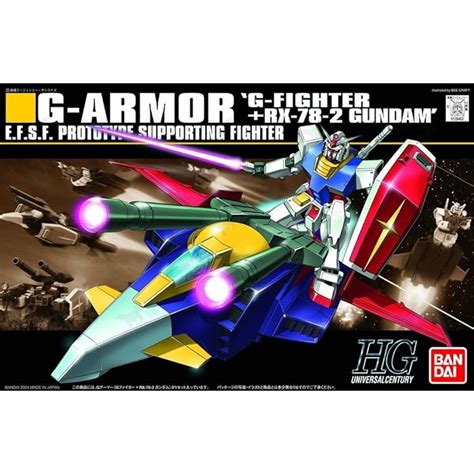 Buy Gundam Unit G-Armor : G-Fighter+RX-78-2 Gundam HGUC 1/144 Sc Online ...