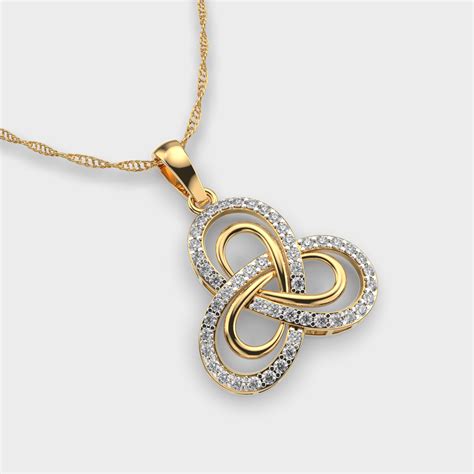 Infinite Love Diamond Pendant | Jewelbox