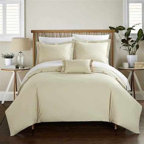 Buy Chic Home 4 Piece Hartford 200 Thread Count Combed Finish 100% ...